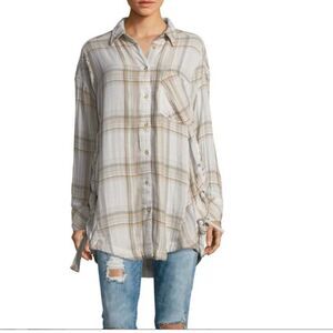 Free People Nordic Day Top in Ivory